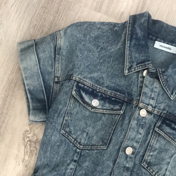 Jean Romper Brand New - Picture 6 of 7